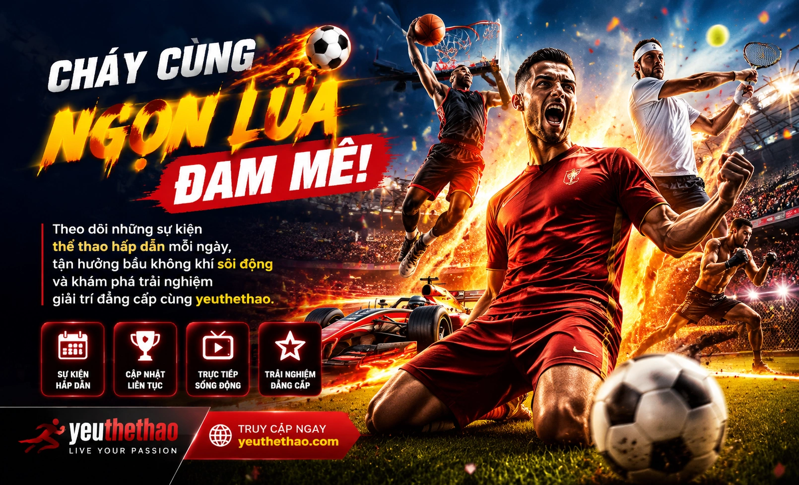 yeuthethao.net - kênh liên hệ chính thức